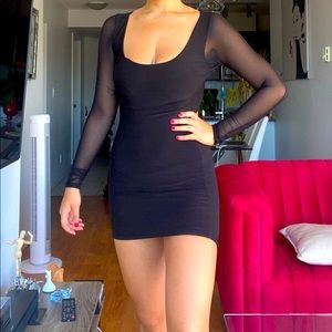 Sexy black little dress